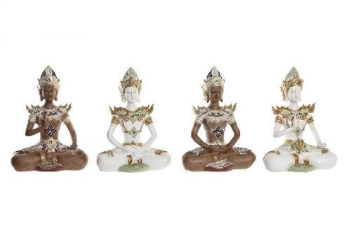 BUDDHA POLIREZIN 20,5X10,5X28,5CM 4F.