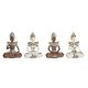 BUDDHA POLIREZIN 20,5X10,5X28,5CM 4F.