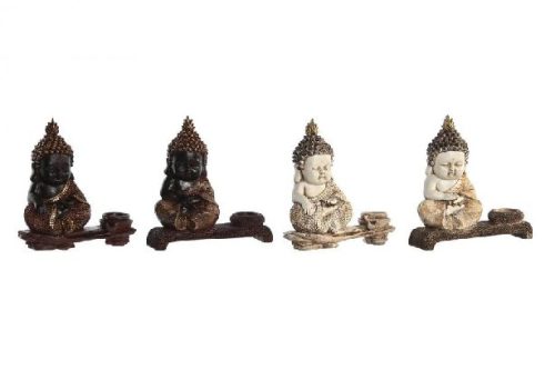 BUDDHA POLIREZIN 22X8,2X23CM 4F.