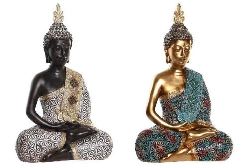 BUDDHA POLIREZIN 19X11X29,5CM 2F.