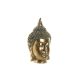 BUDDHA FEJ POLIREZIN 16X15,5X28CM ARANY