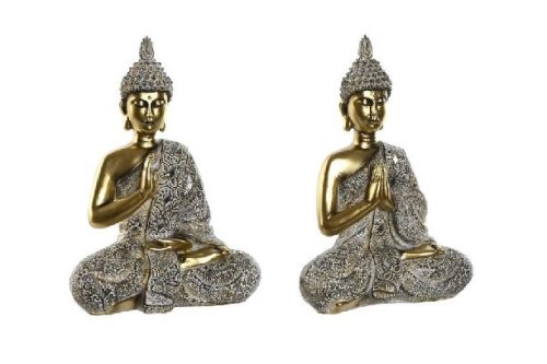 BUDDHA POLIREZIN 21X11,5X28CM 2F.