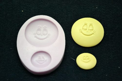 MARCIPÁN/FONDANT MINTÁZÓ SZILIKON SMILEY (2-ES)